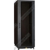 NT  BUSINESS / MGLASS 33-68 B Шкаф 19" напольный, чёрный 33U 600x800,  дверь стекло-металл (3ч)