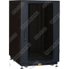 NT  BUSINESS / MGLASS 18-68 B Шкаф 19" напольный, чёрный 18U 600x800,  дверь  стекло-металл  (3ч)