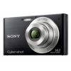 Фотоаппарат Sony DSC W320 черный 14.1 Mpix 1/2.3" 4x-8x 26mm 2.7" LCD OSS MS Duo\SD\SDHC (DSCW320B.CEE2)