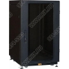 NT  BUSINESS / MGLASS 18-66 B Шкаф 19" напольный, чёрный 18U 600x600,  дверь стекло-металл (3ч)