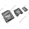 Kingston <SDC10/16GB-2ADP>  (microSDHC) Memory Card 16Gb Class10 + microSD-->SD + microSD-->miniSD Adapters