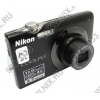 Nikon CoolPix S3000 <Black> (12.0Mpx, 27-108mm, 4x, F3.2-5.9, JPG,47Mb + 0Mb SDHC, 2.7", USB2.0, AV, Li-Ion)