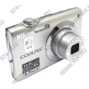 Nikon CoolPix S3000 <Silver> (12.0Mpx, 27-108mm, 4x, F3.2-5.9, JPG,47Mb + 0Mb SDHC, 2.7", USB2.0, AV, Li-Ion)