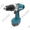 Makita <6349DWDE> Аккум. дрель-шуруповерт (80 Нм, 1700 об/мин, 13 мм, 18V, 2600 мАч NiMH х2,  3 скорости, кейс)