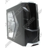 Miditower NaviPower 910 CyborgX BK-SR <Black-Silver> ATX Без БП, с окном, с дверцей