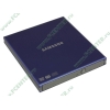 Привод DVD±RW 8x8x8xDVD/24x16x24xCD Samsung "SE-S084C/TSLS", внешний, синий (USB2.0) (ret)
