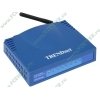 Точка доступа Wi-Fi TRENDnet "TEW-432BRP" 54Мбит/сек. + маршрутизатор 4 порта LAN + 1 порт WAN 100Мбит/сек. (ret)