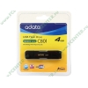 Накопитель USB flash 4ГБ A-DATA "C801", черный (USB2.0) 
