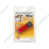 Накопитель USB flash 16ГБ Silicon Power "Touch 610" SP016GBUF2610V1R, красный (USB2.0) 