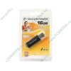 Накопитель USB flash 16ГБ Silicon Power "ULTIMA II" SP016GBUF2M01V1K, черный (USB2.0) 