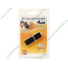 Накопитель USB flash 4ГБ Silicon Power "LuxMini 710" SP004GBUF2710V1K, черный (USB2.0) 