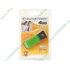 Накопитель USB flash 4ГБ Silicon Power "Touch 610" SP004GBUF2610V1N, зеленый (USB2.0) 