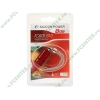 Накопитель USB flash 8ГБ Silicon Power "Touch 810" SP008GBUF2810V1R, красный (USB2.0) 
