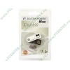 Накопитель USB flash 8ГБ Silicon Power "Touch 820" SP008GBUF2820V1W, белый (USB2.0) 