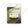 Устройство чтения карт памяти CF/XD/SD/microSD/M2/MS 3Q "CRM010-H", внешн., бело-черный (USB) (ret)