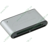 Устройство чтения карт памяти CF/MD/SM/MMC/SD/MS/xD ORIENT "CR-ALL-1 mini", внешн., серебр. (USB2.0) (ret)