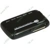 Устройство чтения карт памяти CF/MD/SM/xD/MMC/SD/MS ORIENT "CR-ALL-03", mini, внешн., черный (USB2.0) (ret)