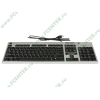 Клавиатура BTC "5137U", 104+4кн., серебр.-черный (USB) 