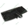 Комплект клавиатура + мышь Microsoft "Wireless Laser Desktop 7000" FHA-00015, беспров., эрг., черно-серебр. (USB) (ret)