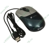 "Мышь" A4Tech "Glaser Mouse X6-10D" оптич., 3кн.+скр., черно-серебр. (USB) (ret)