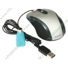 "Мышь" A4Tech "Glaser Mouse X6-70MD" оптич., 6кн.+скр., серебр.-черный (PS/2, USB) (ret)