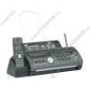 Факс Panasonic "KX-FC228RUT" на обычной бумаге + радиотрубка DECT, с опред.номера, с автоотв., титан 