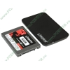 Накопитель SSD 64ГБ 2.5" Kingston "SNVP325-S2B/64GB" (SATA II) + внешн. контейнер, черный (USB2.0) (ret)
