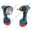 Makita <6281DWPLE> Аккум. дрель-шуруповерт+фонарь(36 Нм, 1300 об/мин, 14.4V, 1300 мАч 2xNiCd,  2 скорости,кейс)