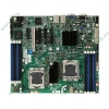 Серв. мат. плата 2xSocket1366 Intel "S5500BCR" (i5500, 8xDDR3, SATA II-RAID, 3xPCI-E x8, PCI-E x4, PCI32, 2x1Гбит LAN, USB2.0, E-ATX) (ret)
