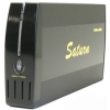 Мобил рек ViPower VPA-35018, 3.5"SATA, алюм, черн, USB2.0,термоконтр