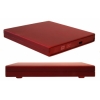 Мобил рек DUS500 Wine Red, Slim DVD Book для 5.25"SATA, пластик, бордовый, USB2.0