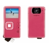 Карманная видеокамера Creative VADO Pink, USB, VGA (640*480), 2Гб памяти,встроенный микрофон и динамики, аккумулятор (73VF057000002)