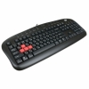 Клавиатура A4Tech KB-28G, Black, USB , игр мультифункц