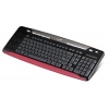 Клавиатура Genius SlimStar 335, USB, Multimedia, игровая, тонкая, влагоустойчивая, color box