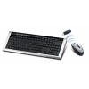 Клав.+ Мышь Genius SlimStar600, клавиатура: 12 дополнительных клавиш, slim,  USB + мышь лазерная, 3