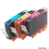 CANON Комплект цветных чернильниц BCI-3 C/M/Y для BJC-3000, S400, BJC-6000, BJC-6100, BJC-6200, BJC-6200S, S450, C100, MP730 P. Цветные (голубой, пурп (4480A265)