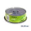 Диск SONY CD-R 80min 700Mb  25 шт  Cake Box