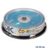Диски CD-R ТDK Cake Box 80min 700Mb 52x 10 шт (t19539)