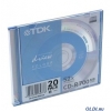 Диск   CD-R 80min 700Mb ТDK 52x   Slim Printable (t19865)