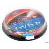 Диски DVD-R 4.7Gb VS 16х  10 шт  Cake Box Printable (VSDVDRIPCB1001)