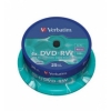 Диск   DVD-RW 4.7Gb Verbatim 4x  25 шт  Cake Box  <43639>