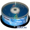 Диски DVD-R 4.7Gb TDK 16x  25 шт  Cake Box (DVD-R47CBED25)