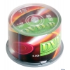 Диски DVD+R 4.7Gb VS 16х  50 шт  Cake box (VSDVDPRCB5001)
