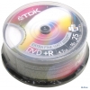 Диски DVD+R 4.7Gb TDK 16x  25 шт  Cake Box  Printable (DVD+R47PWWCBED25)