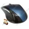 "Мышь" A4Tech "G7 Gaming Class G7-750-4" оптич., беспров., 4кн.+скр., сине-черный (USB) (ret)