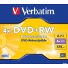 Диск DVD+RW Verbatim 4.7Gb (43229) 4x DataLife+ Jewel Case