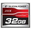 Карта памяти Compact Flash 32Gb Silicon Power <200x> (SP032GBCFC200V10)