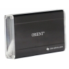 Мобил рек Orient 206 U2VA, for SATA 3.5" HDD,БП,USB 2.0,LAN(10/100), black,отвёртка, ret