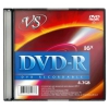 Диск DVD-R 4.7Gb VS 16х Slim (VSDVDRSL501)