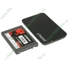 Накопитель SSD 128ГБ 2.5" Kingston "SNVP325-S2B/128GB" (SATA II) + внешн. контейнер, черный (USB2.0) (ret)